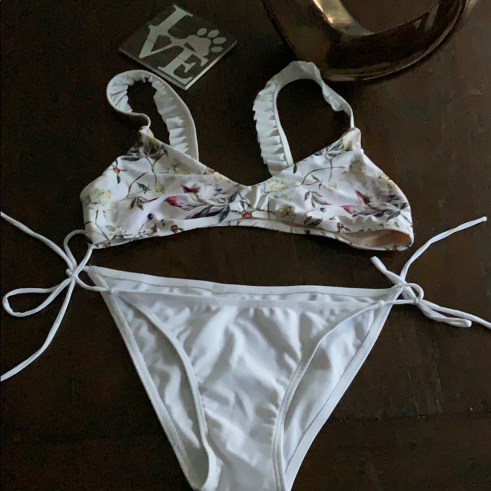 White bikini
